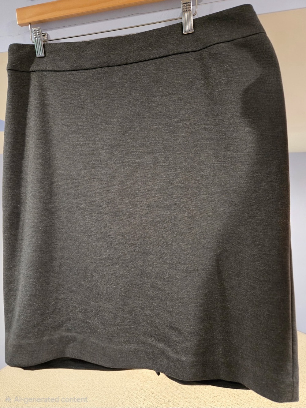 Jones New York Dark Gray Pencil Skirt